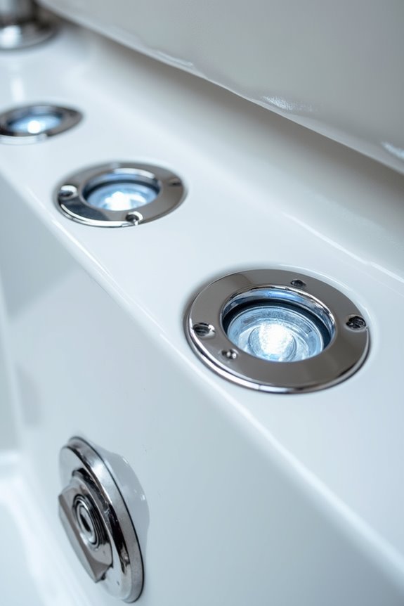 adjustable boat courtesy lights