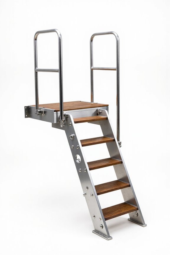 choosing a durable dock ladder