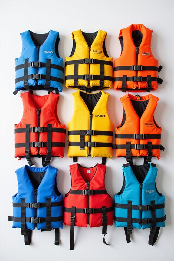 coast guard approved life vests