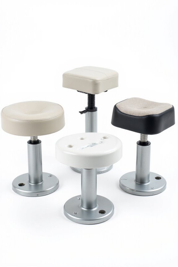 comfortable and convenient swivels