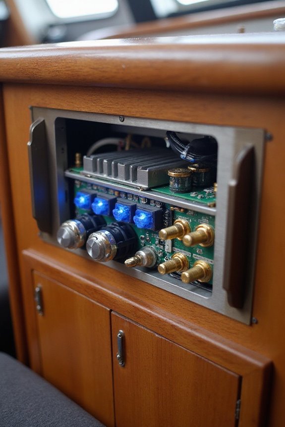 durable customizable marine amplifiers