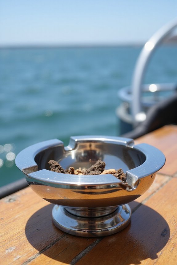 durable marine ashtray materials