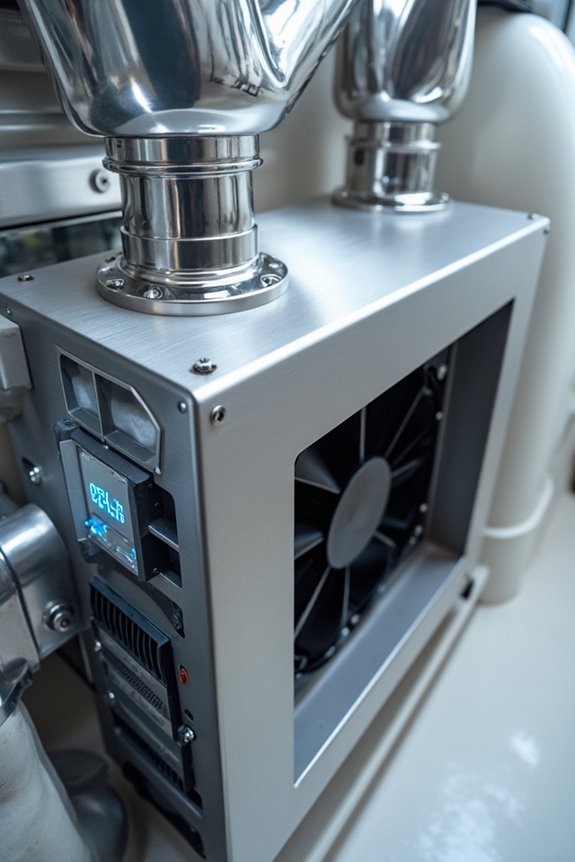 effective yacht engine ventilation