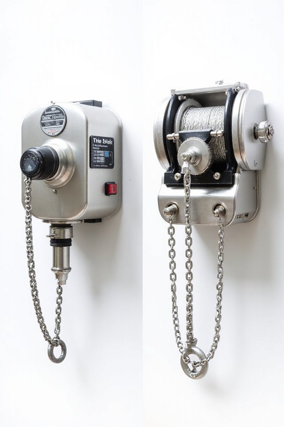 electric or manual windlasses