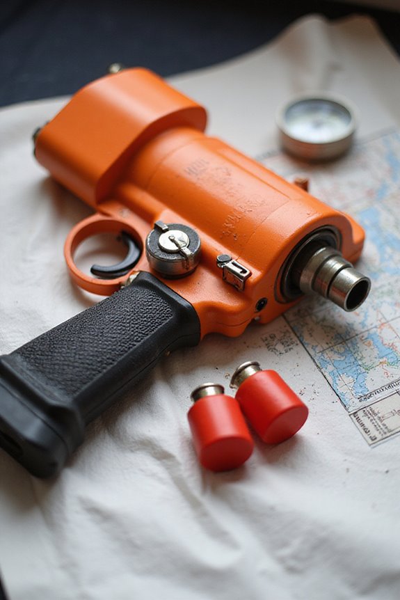 flare gun range importance