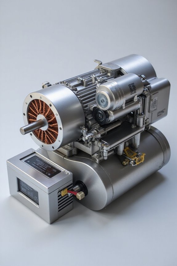hybrid yacht system components