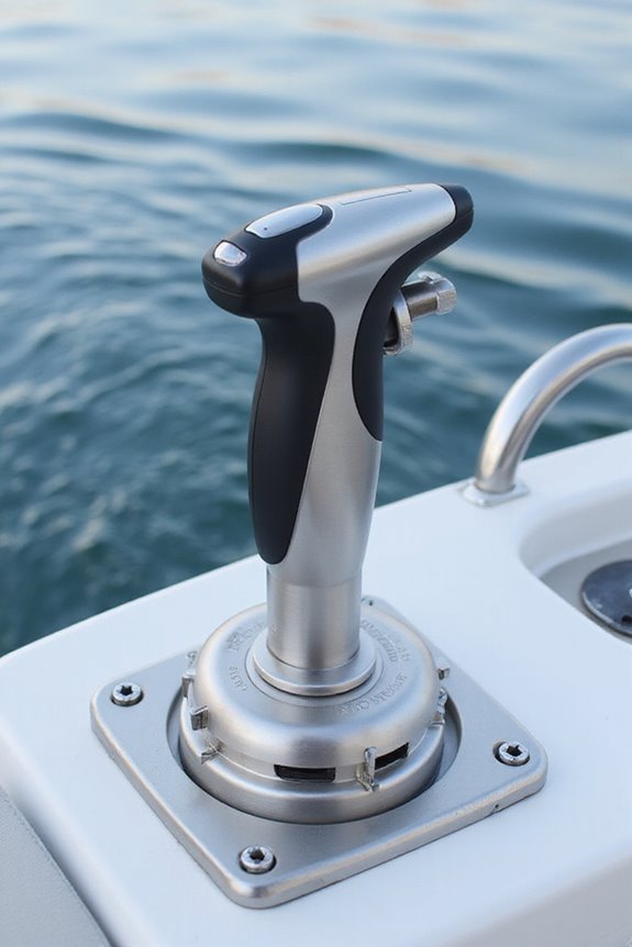joystick control enhances boating safety