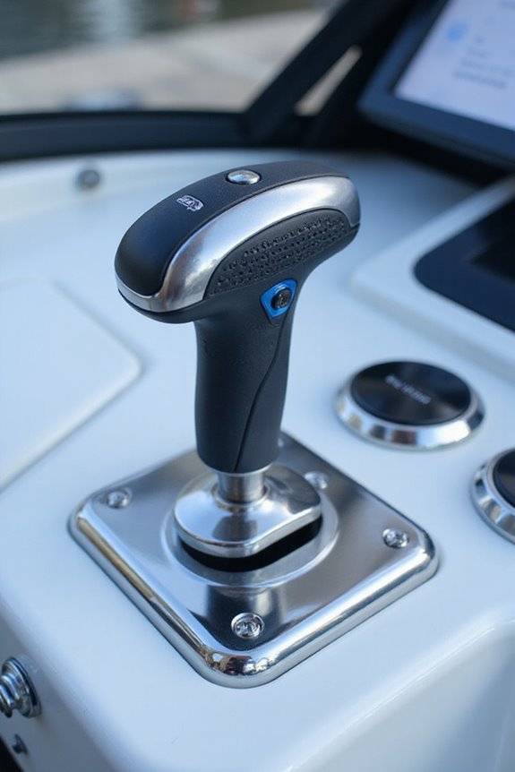 joystick control for boats