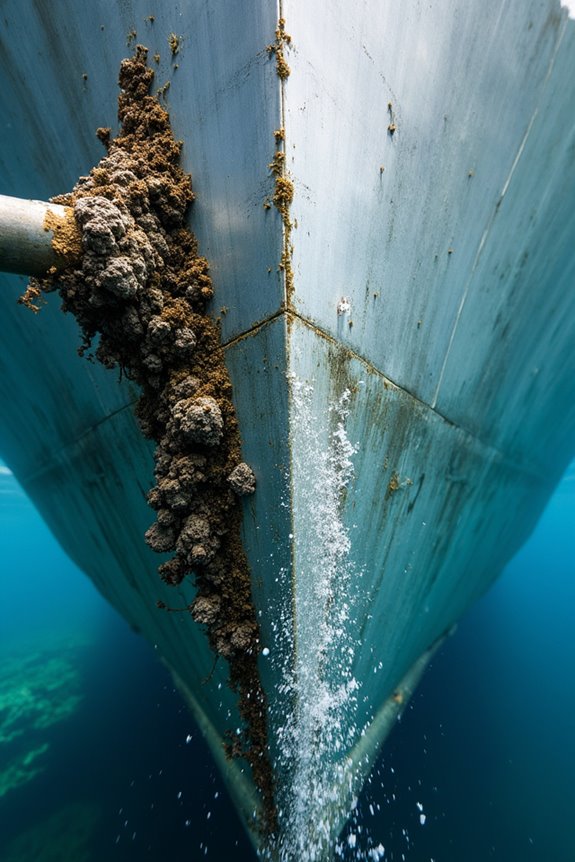 maintain vessel performance underwater
