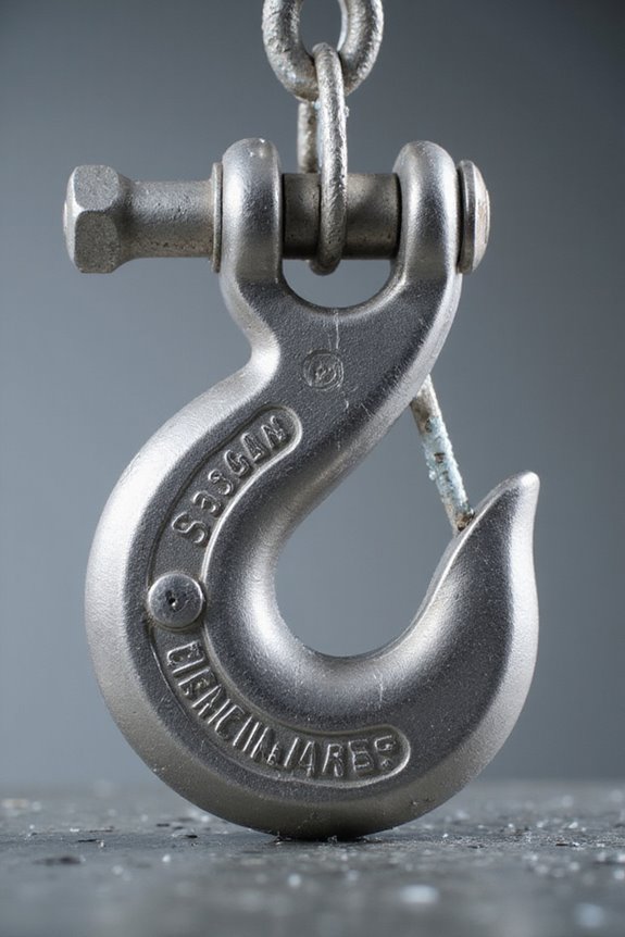 marine hook material standards