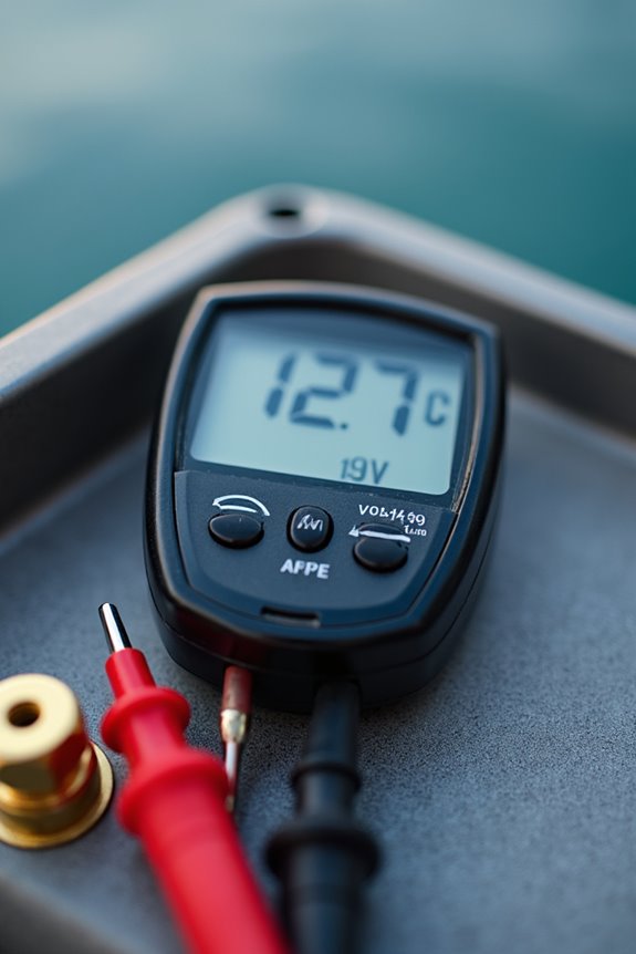 measuring battery voltage accurately