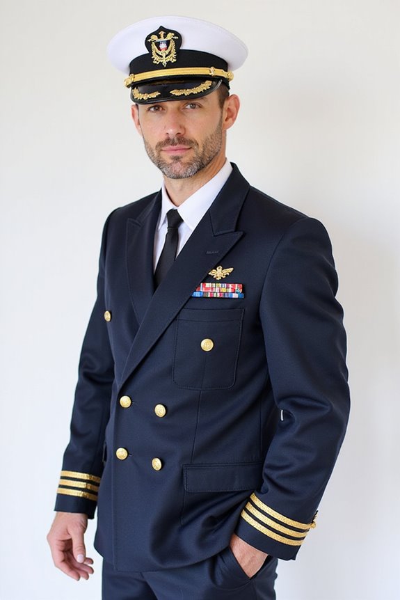 nautical themed captain outfits