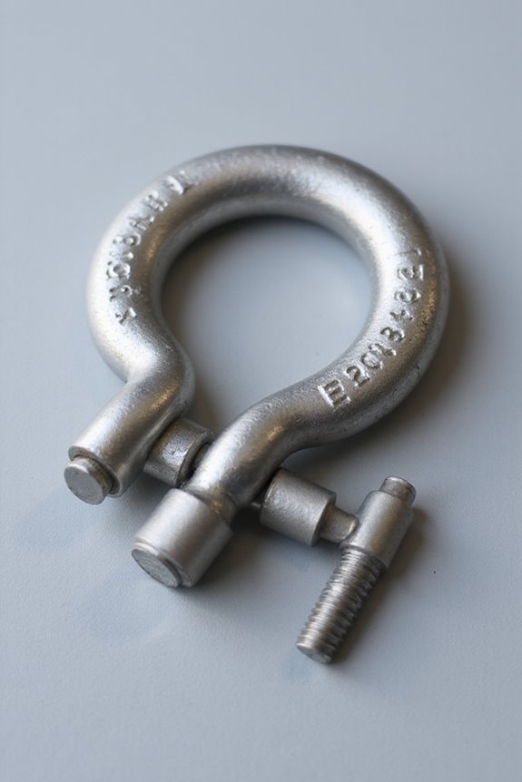 read shackle load ratings