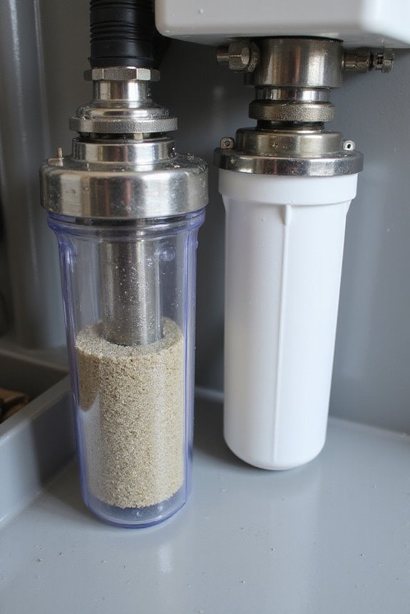 replace boat water filters