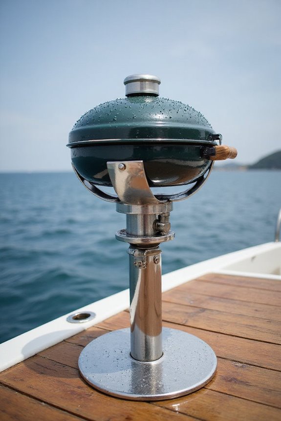 sturdy pedestal grill mounts
