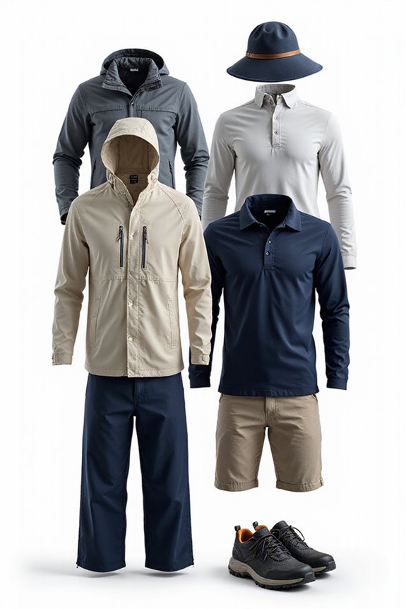 stylish and comfortable yacht wear