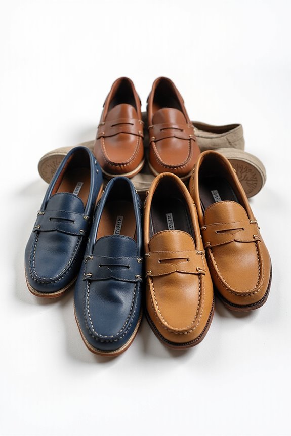 stylish comfortable yacht loafers