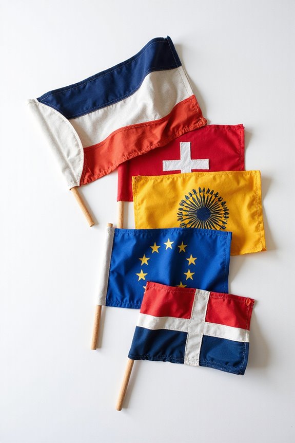 stylish yacht flag options