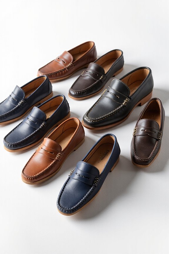 stylish yacht loafers selection