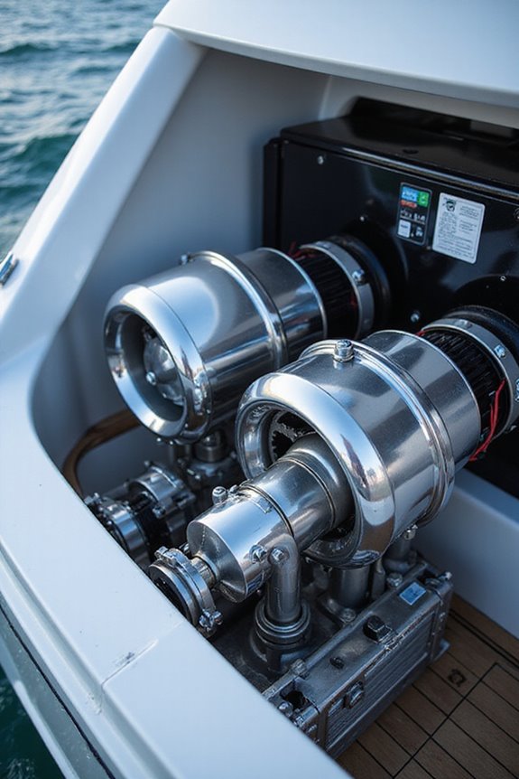 sustainable quiet hybrid yachting