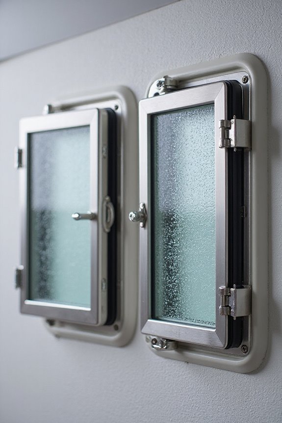 swinging vs sliding portlights