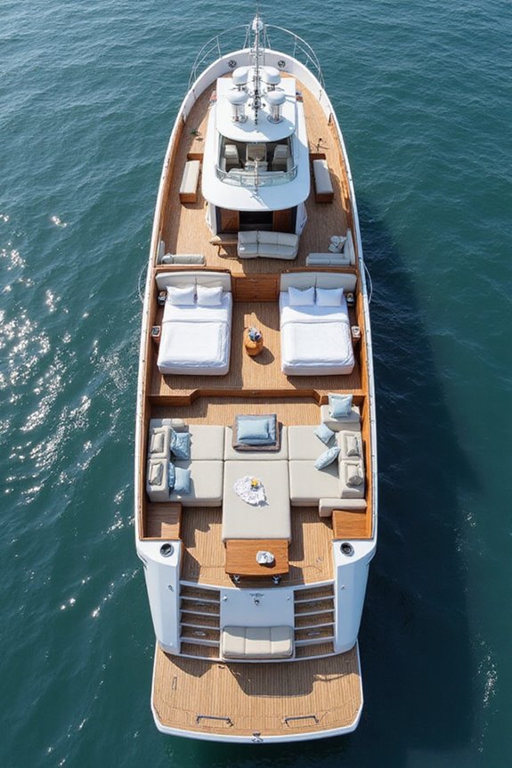 yacht cabin layout overview