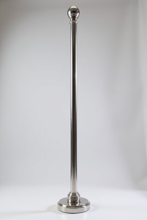 yacht flag pole considerations
