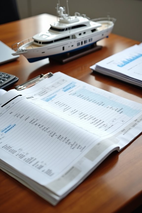yacht operational budget management