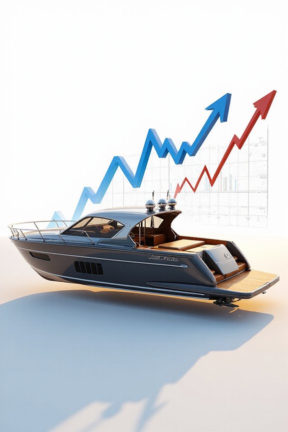 yacht price fluctuations observed